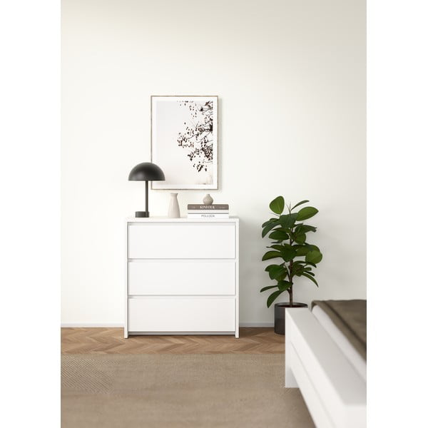 Biela komoda 80x84x48 cm Next – Tvilum-image-1
