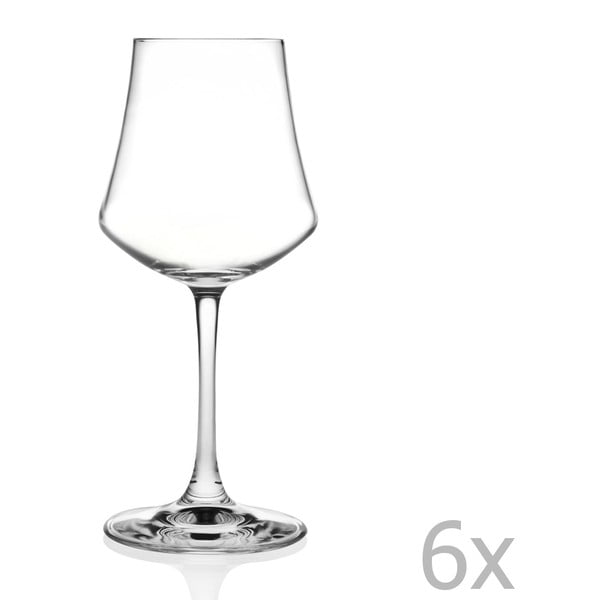 Sada 6 pohárov na víno RCR Cristalleria Italiana Giovanetta, 320 ml