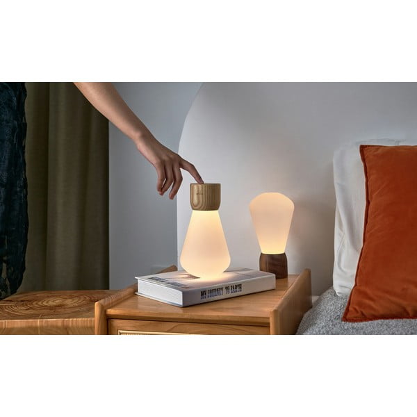 Stmievateľná stolová lampa v prírodnej farbe (výška 19 cm) Pentagon – Gingko-image-2