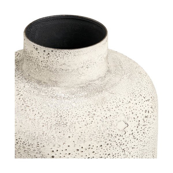 Krémová kovová vysoká váza (výška  78,5 cm) Hou – House Nordic-image-2