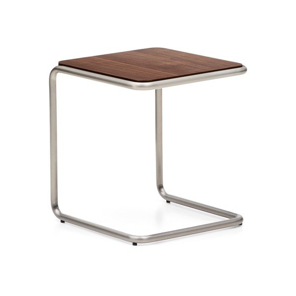 Odkladací stolík v dekore orecha 42x42 cm Tarsel – Kave Home