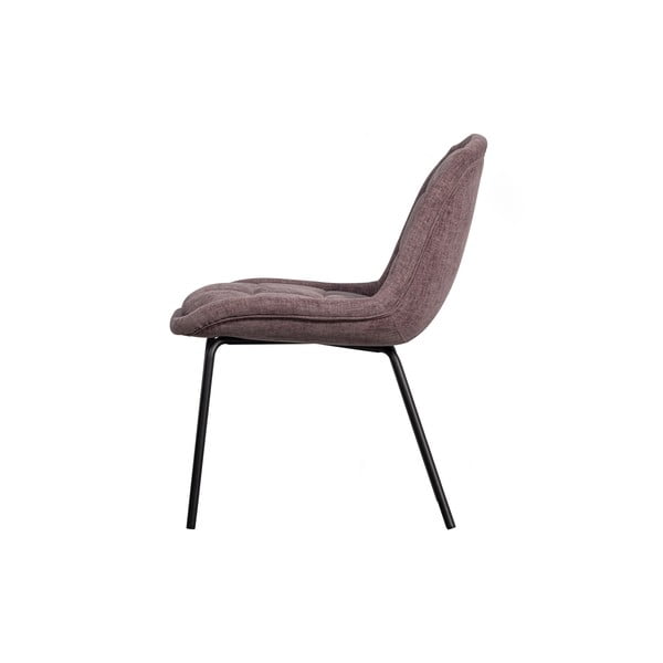 Zamatové jedálenské stoličky v levanduľovej farbe v súprave 2 ks Crate – BePureHome-image-2