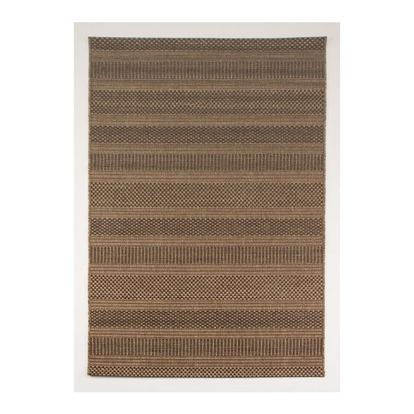 Hnedý koberec vhodný do exteriéru Casa Natural Rallol, 240 × 70 cm