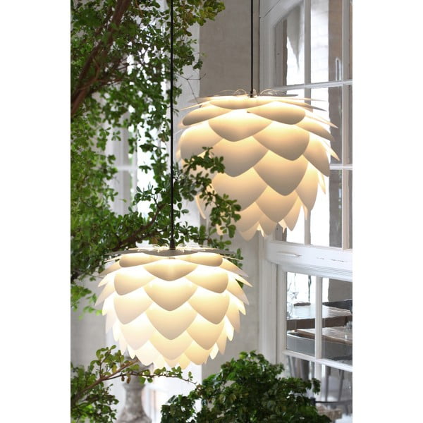 Krémovobiele tienidlo ø 59 cm Aluvia – UMAGE-image-2