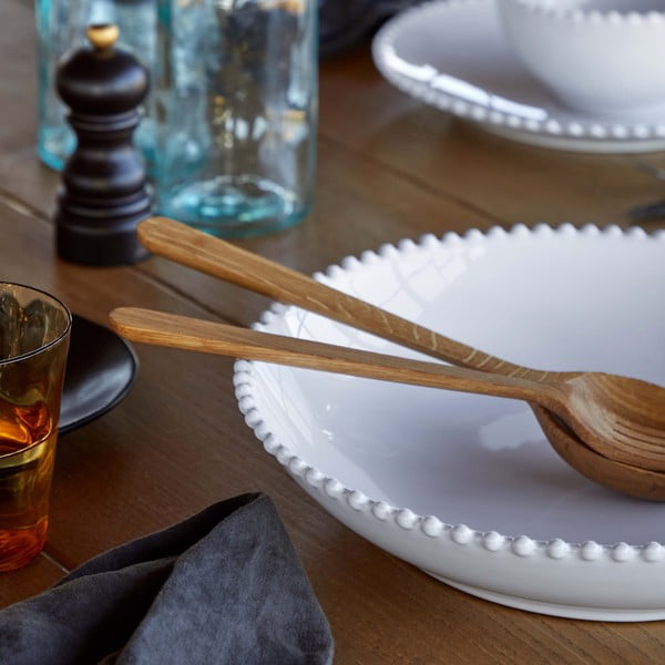 Biela kameninová misa na cestoviny Costa Nova Pearl, ⌀ 34 cm-image-2