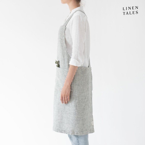 Ľanová zástera Crossback - Linen Tales-image-1