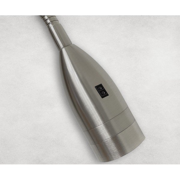 Kovové LED stmievateľné bodové svietidlo v striebornej farbe Sten – Fischer & Honsel-image-2