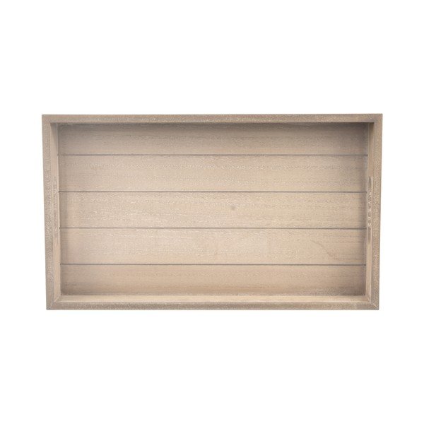 Hnedý servírovací podnos z lisovaného dreva Orion, 34 x 20 cm-image-1