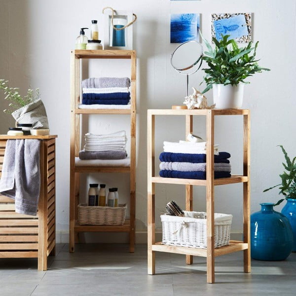 Kôš na bielizeň z orechového dreva Wenko Laundry Bin Norway, 56 l-image-1