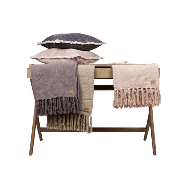 Svetlozelený pléd BePureHome Coarso, 130  ×  170 cm-image-2