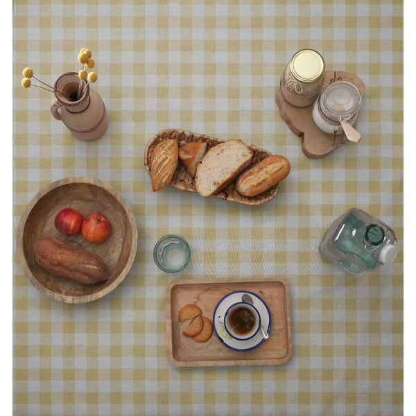 Obrus ​​Really Nice Things Yellow Vichy, 140 x 200 cm-image-2