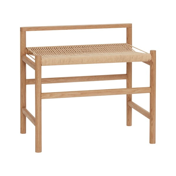 Svetlohnedá lavica Heritage – Hübsch