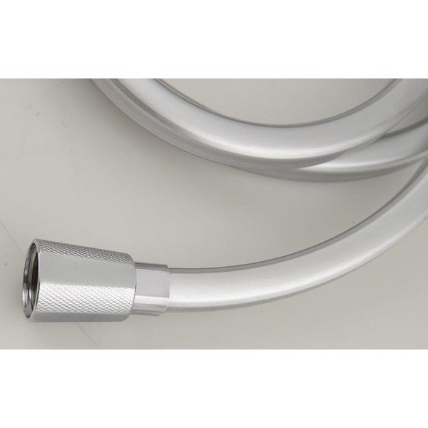 Plastová sprchová hadica v striebornej farbe Quadroflex – Sapho-image-1