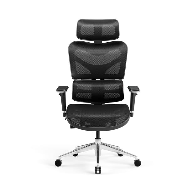 Čierna kancelárska stolička V-Commander – Diablo Chairs-image-2