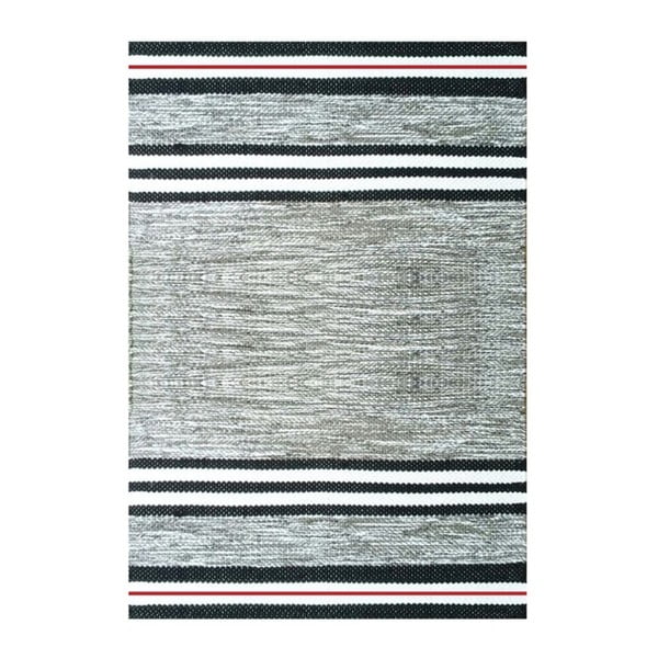 Ručne tkaný bavlnený koberec Webtappeti Gato, 50 x 110 cm
