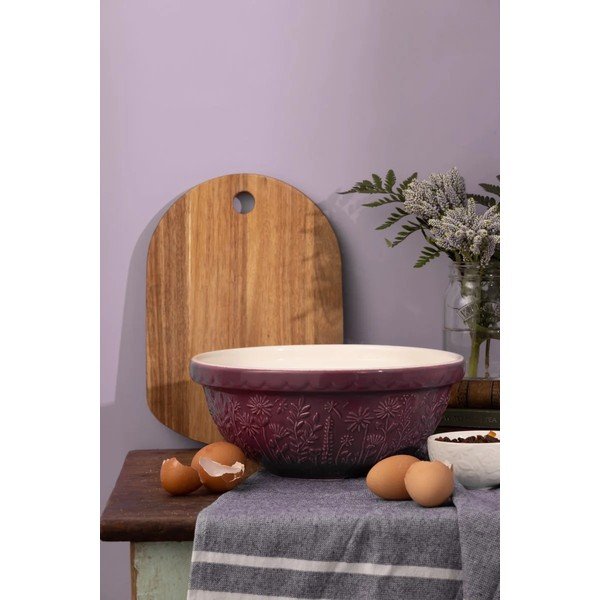 Tmavofialová keramická misa ø 26 cm In The Meadow – Mason Cash-image-1
