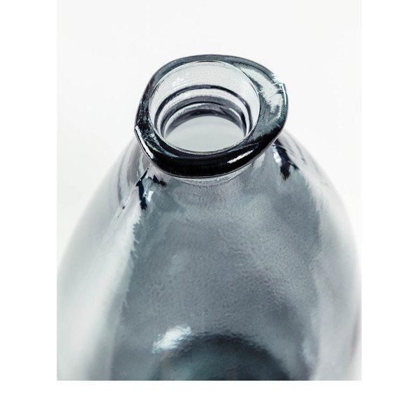 Modrá váza z recyklovaného skla (výška  36 cm) Brenna – Kave Home-image-2