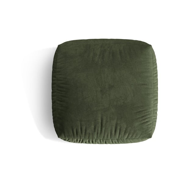 Zelená zamatová modulárna podnožka Martina – Micadoni -image-2