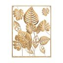 Kovová nástenná dekorácia 60x80 cm Jungle - Mauro Ferretti