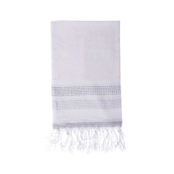 Sivá hammam osuška Irya Home Collection Berrak Gray, 80 x 160 cm