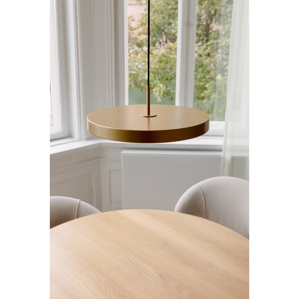 LED závesné svietidlo v zlatej farbe s kovovým tienidlom ø 43 cm Asteria Medium – UMAGE-image-1