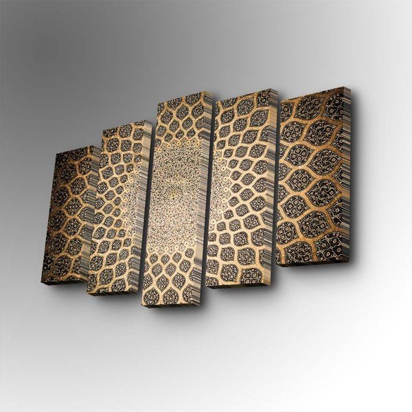 Viacdielny obraz Abstract Ornament, 82 × 50 cm-image-1