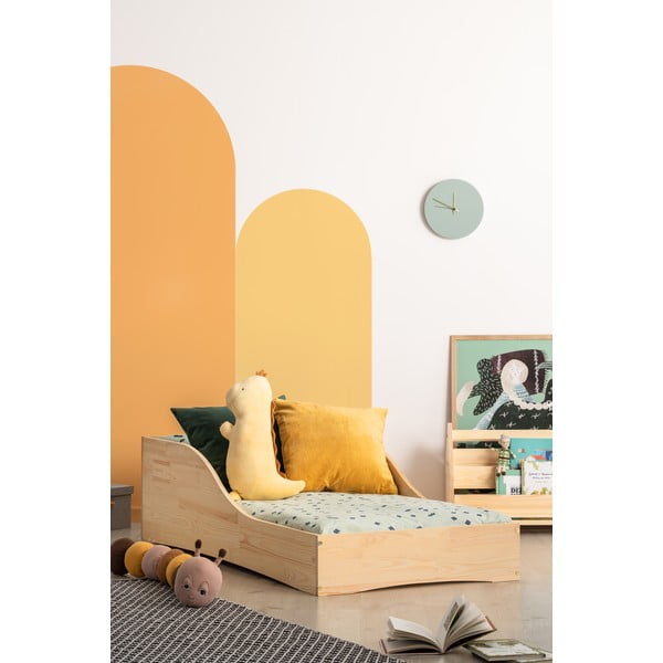 Detská posteľ z borovicového dreva Adeko Pepe Colm, 90 x 160 cm-image-1