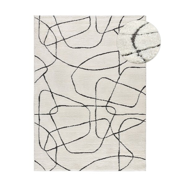 Krémovobiely koberec 140x200 cm Blanche – Universal