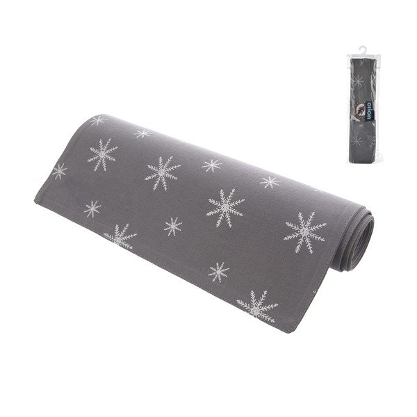 Bavlnený behúň na stôl s vianočným motívom 32x130 cm – Orion-image-4