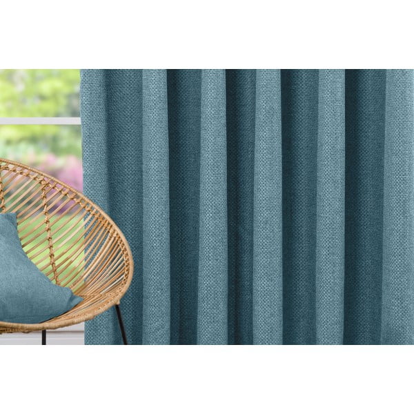 Modrý záves 140x260 cm Atacama – Mendola Fabrics-image-1