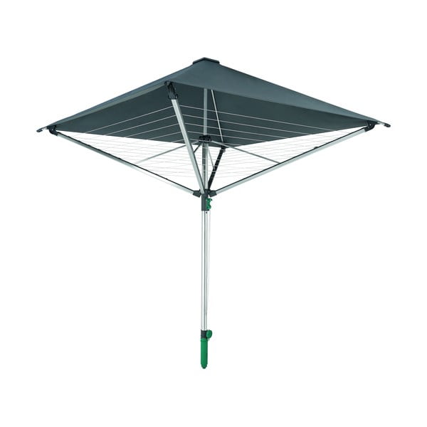 Vonkajší sušiak na bielizeň v striebornej farbe 40 m LinoProtect 400 – LEIFHEIT