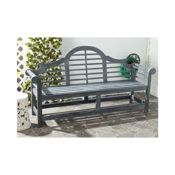 Sivá záhradná lavica Safavieh Khara Grey-image-2