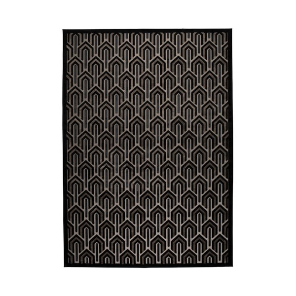 Čierny koberec Zuiver Beverly, 170 x 240 cm