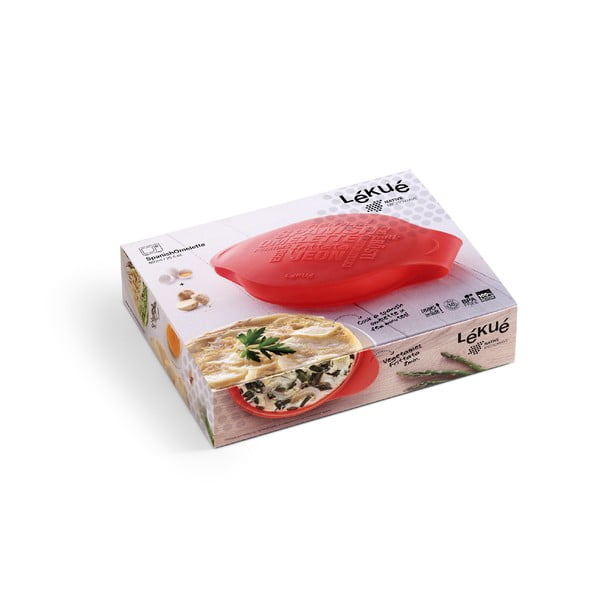 Červená silikónová forma na omeletu Lékué Spanish-image-1