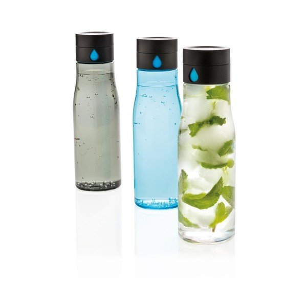 Čierna cestovná fľaša XD Design Aqualicious-image-4