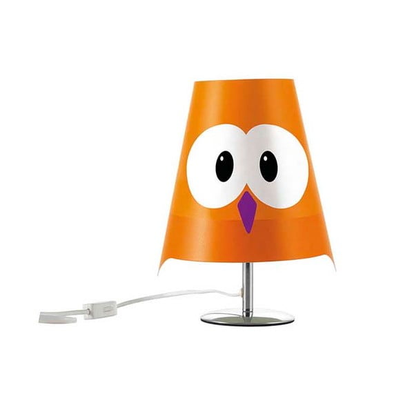Oranžová detská lampička e-my Lucignolo