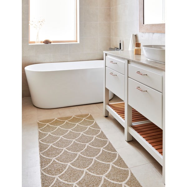 Béžový vnútorný a vonkajší behúň 70x150 cm Kotte Sand – Pappelina-image-1