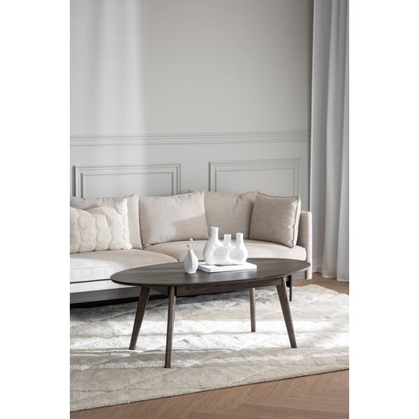 Konferenčný stolík v dekore duba v prírodnej farbe 130x65 cm Yumi - Rowico-image-1