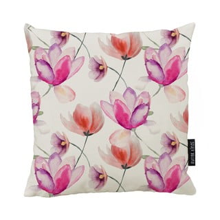 Obliečka na vankúš Butter Kings z bavlny Pink Tulips, 45 x 45 cm