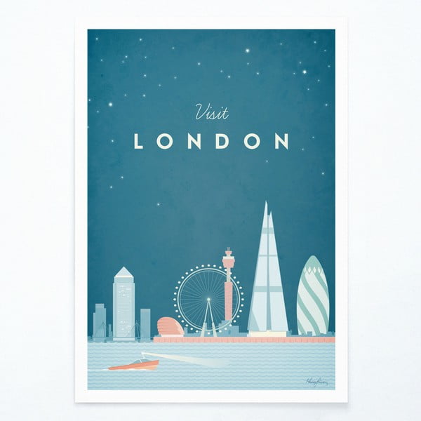 Plagát Travelposter London, 50 x 70 cm