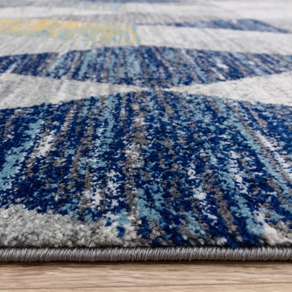 Modrý koberec 120 x 170 cm Muse Harlequin Blue – Asiatic Carpets-image-3