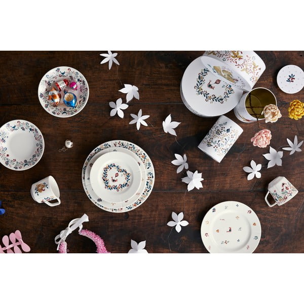 Biely porcelánový tanier ø 27 cm Grand Cru Cottage – Rosendahl-image-1