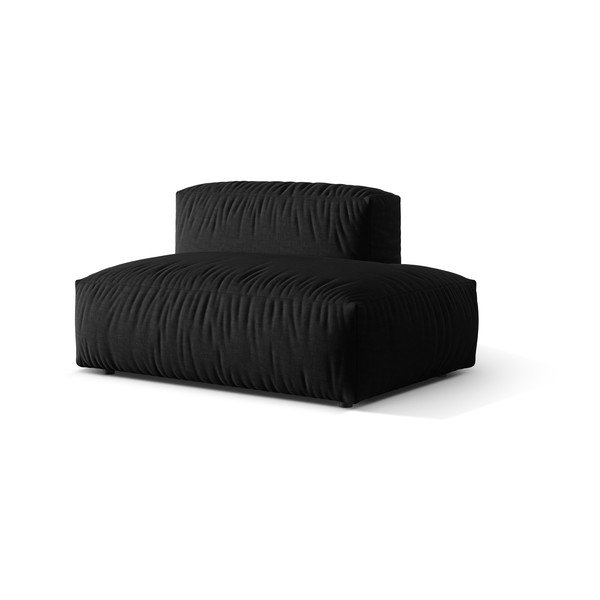 Čierny modul pohovky (pravý roh) Martina – Micadoni Home-image-2