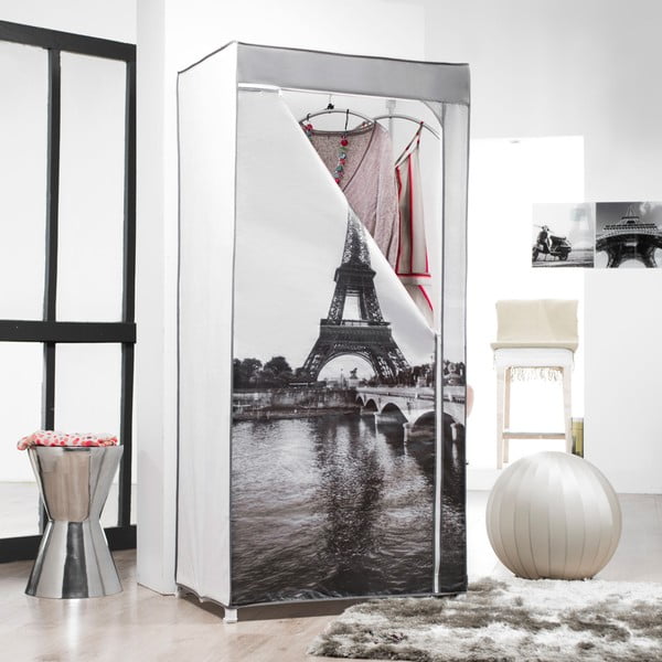 Textilná šatníková skriňa Compactor Wardrobe Paris-image-3