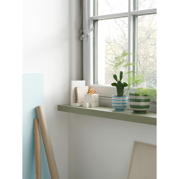 Modro-biely keramický kvetináč Kähler Design, ø 12 cm-image-3