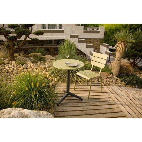 Zelené kovové záhradné stoličky v súprave 4 ks Alicante – Ezeis-image-1