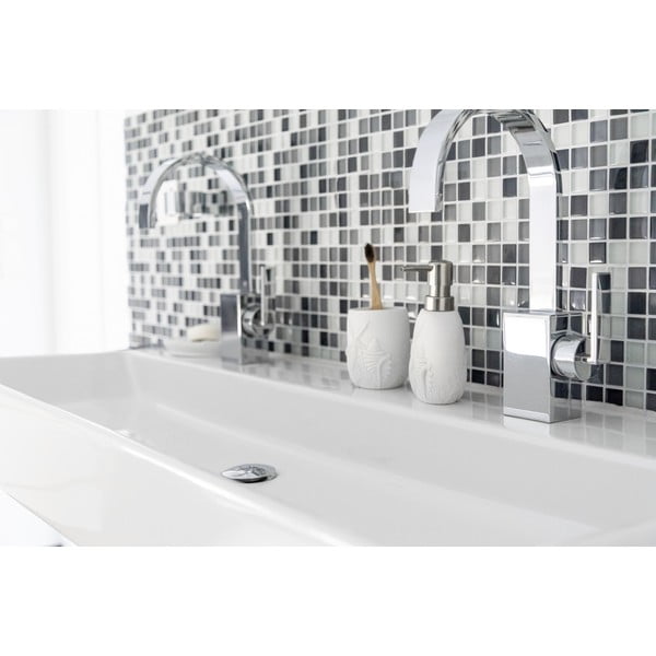 Biely téglik na zubné kefky z polyresínu Maloto - Wenko-image-1