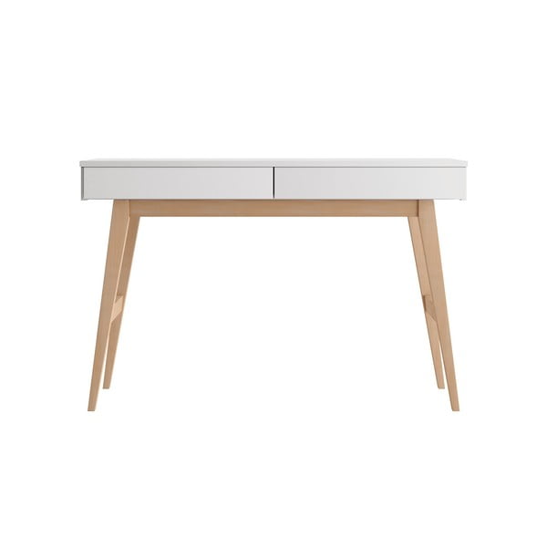 Detský písací stôl s bielou doskou 60x120 cm Swing – Pinio