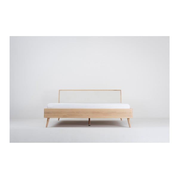 Posteľ z dubového dreva Gazzda Ena, 160 x 200 cm-image-3