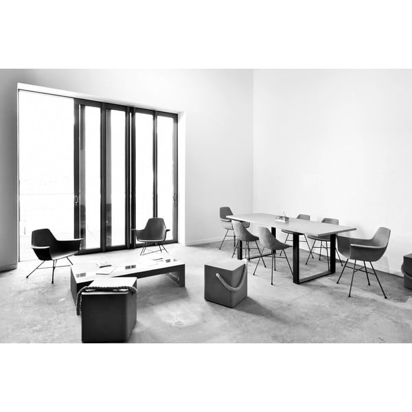 Betónová stolička na kolieskach Lyon Béton Edge-image-4